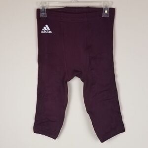 Adidas Primeknit Burgandy Football Pants Size Medium